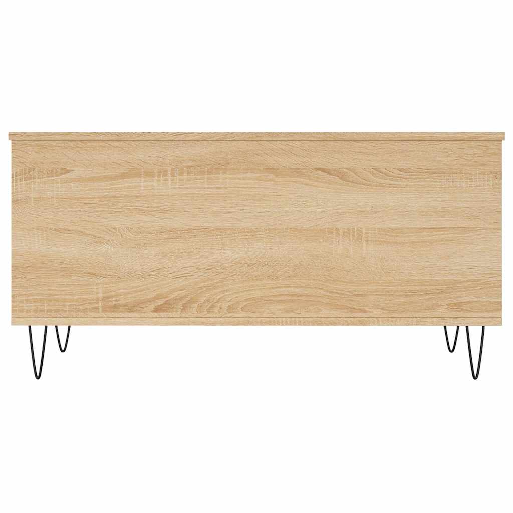 Table basse Chêne sonoma 90x44,5x45 cm Bois d'ingénierie - XIOS