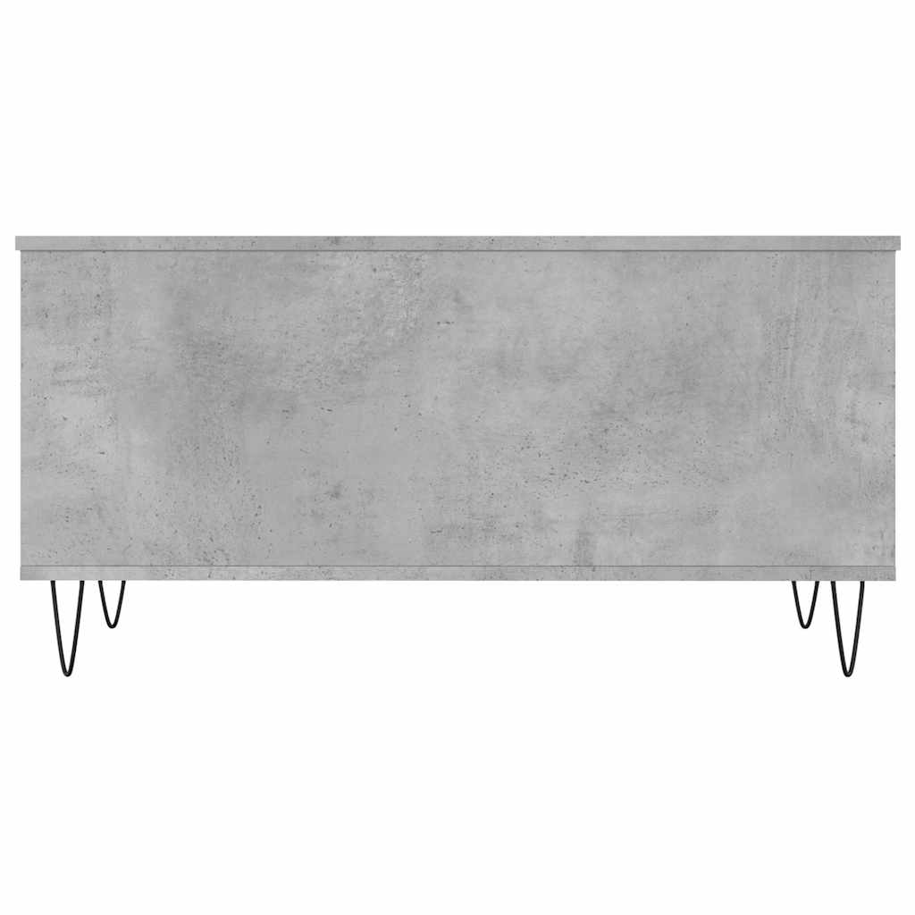 Table basse Gris béton 90x44,5x45 cm Bois d'ingénierie - XIOS