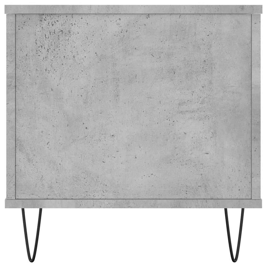 Table basse Gris béton 90x44,5x45 cm Bois d'ingénierie - XIOS