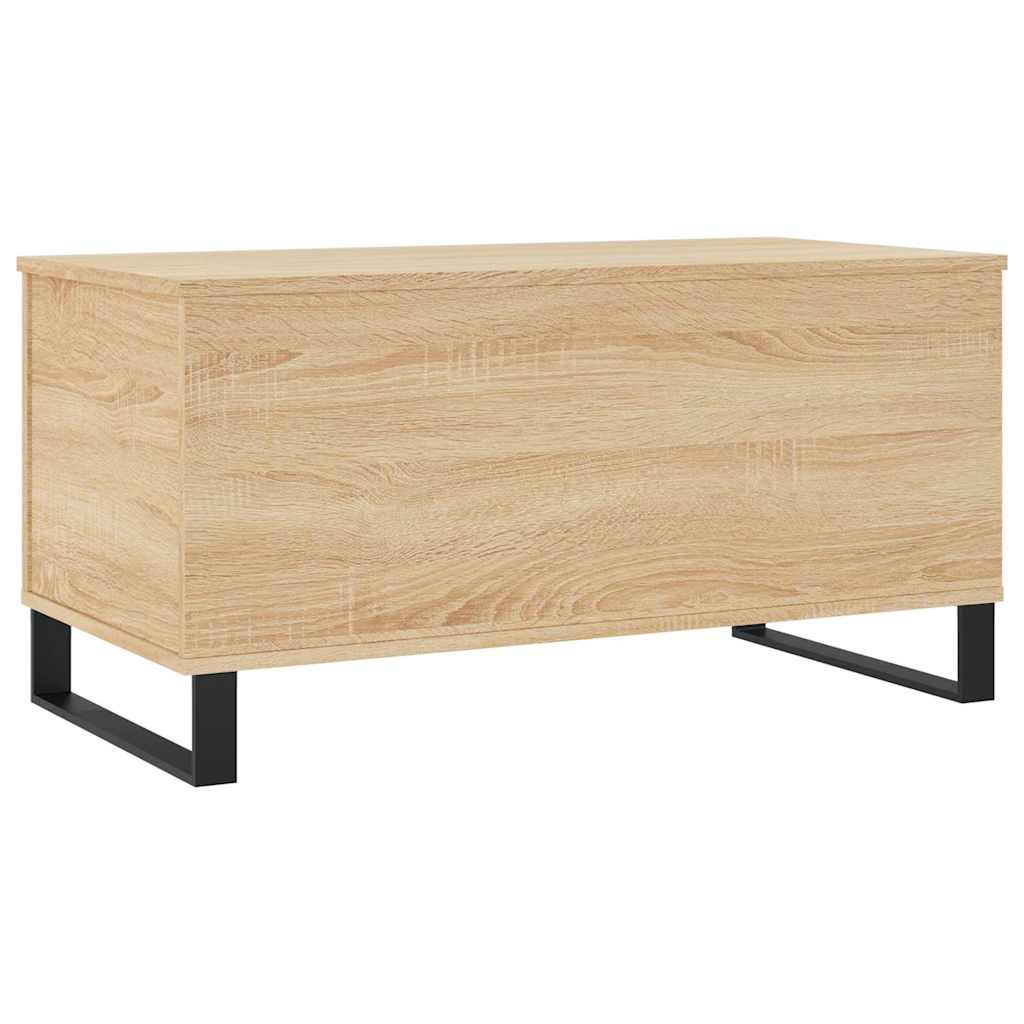 Table basse Chêne sonoma 90x44,5x45 cm Bois d'ingénierie - XIOS
