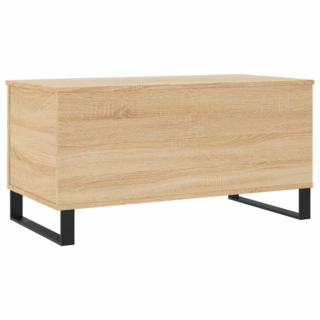 Table basse Chêne sonoma 90x44,5x45 cm Bois d'ingénierie - XIOS