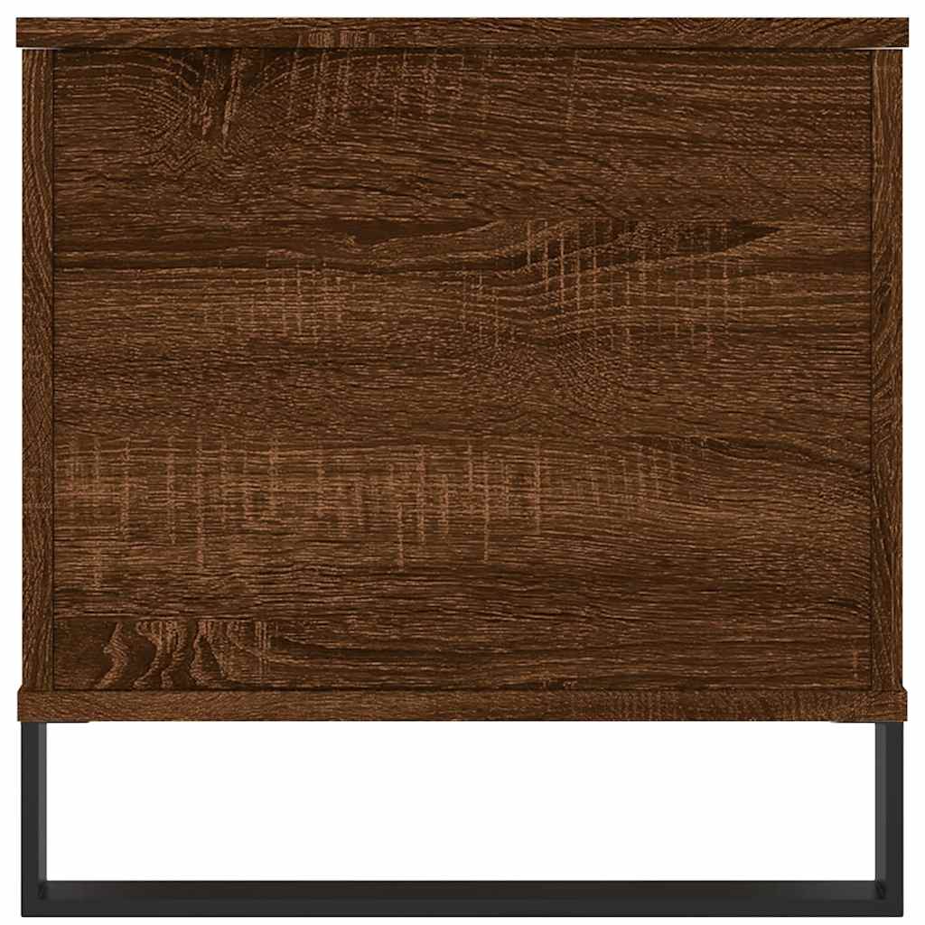 Table basse Chêne marron 90x44,5x45 cm Bois d'ingénierie - XIOS