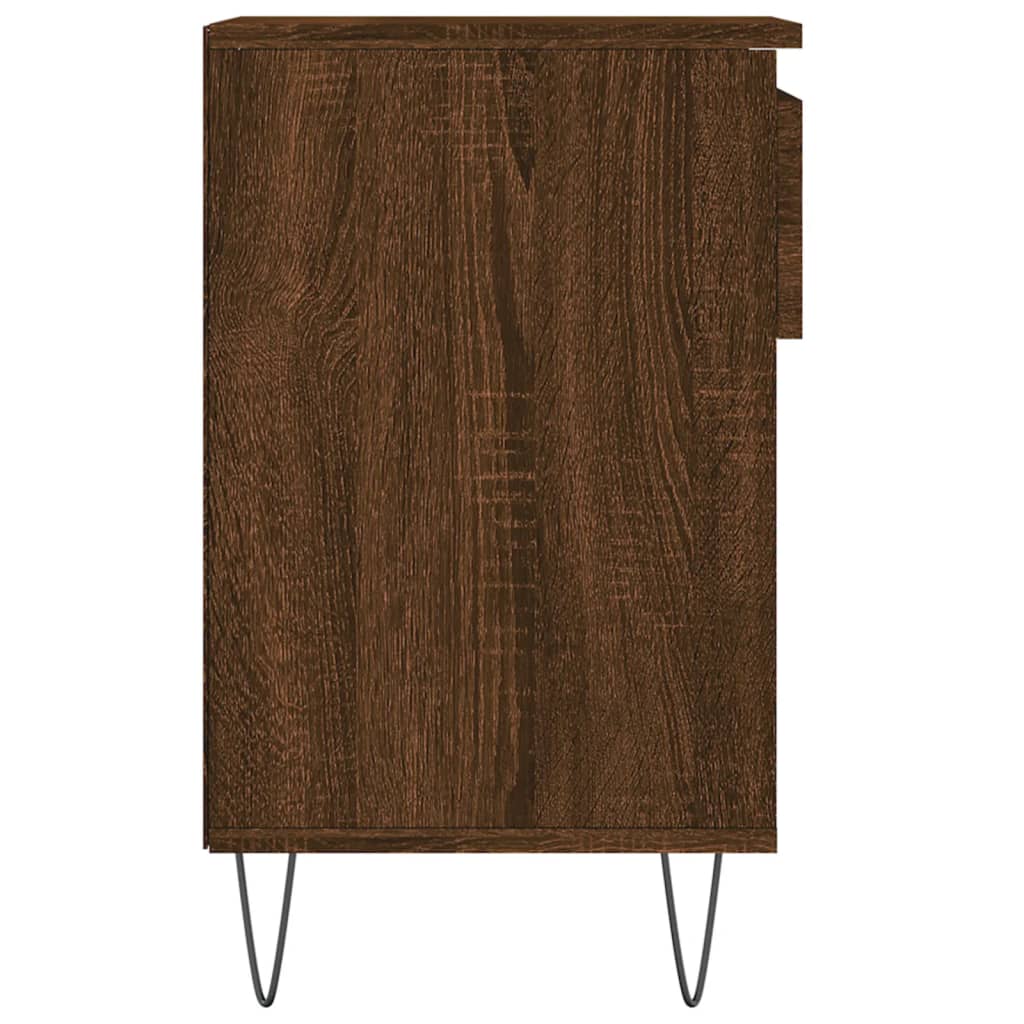 Armoire à chaussures Chêne marron 102x36x60cm Bois d'ingénierie - XIOS