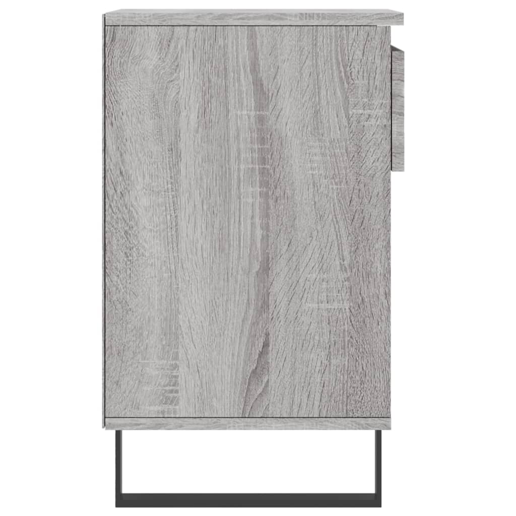 Armoire à chaussures Sonoma gris 102x36x60 cm Bois d'ingénierie - XIOS