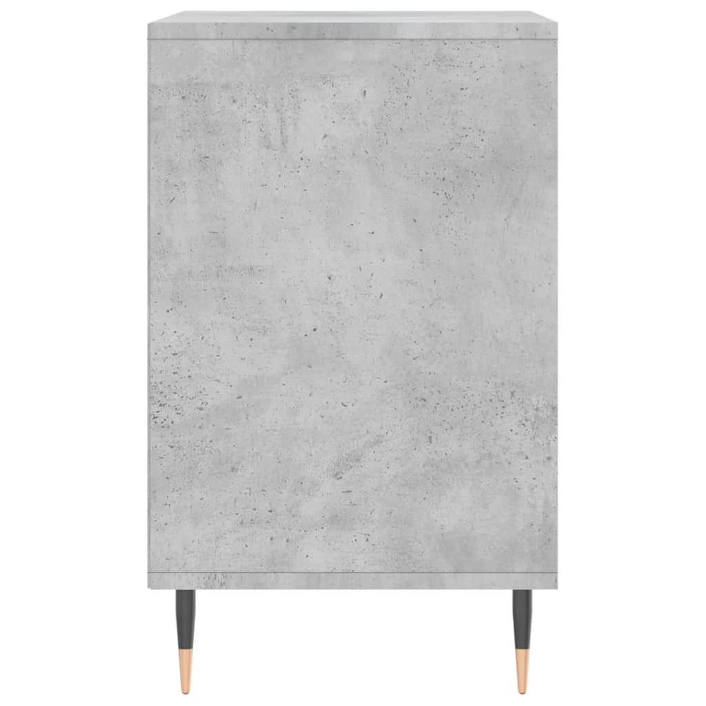 Armoire à chaussures Gris béton 102x36x60 cm Bois d'ingénierie - XIOS