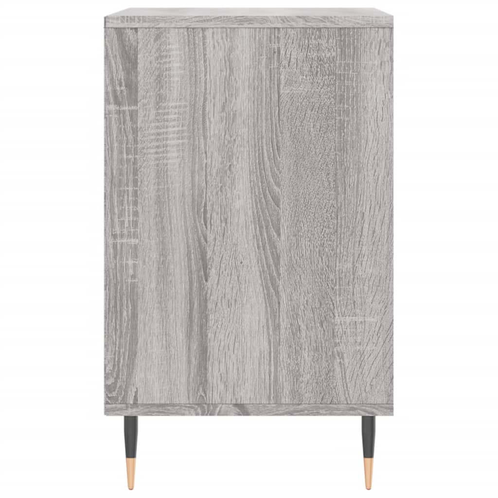 Armoire à chaussures Sonoma gris 102x36x60 cm Bois d'ingénierie - XIOS