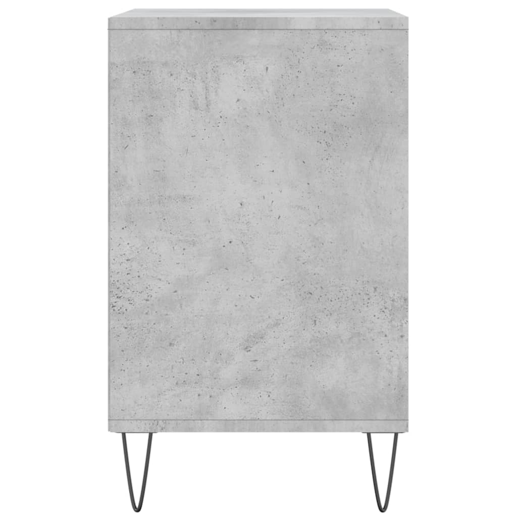 Armoire à chaussures Gris béton 102x36x60 cm Bois d'ingénierie - XIOS