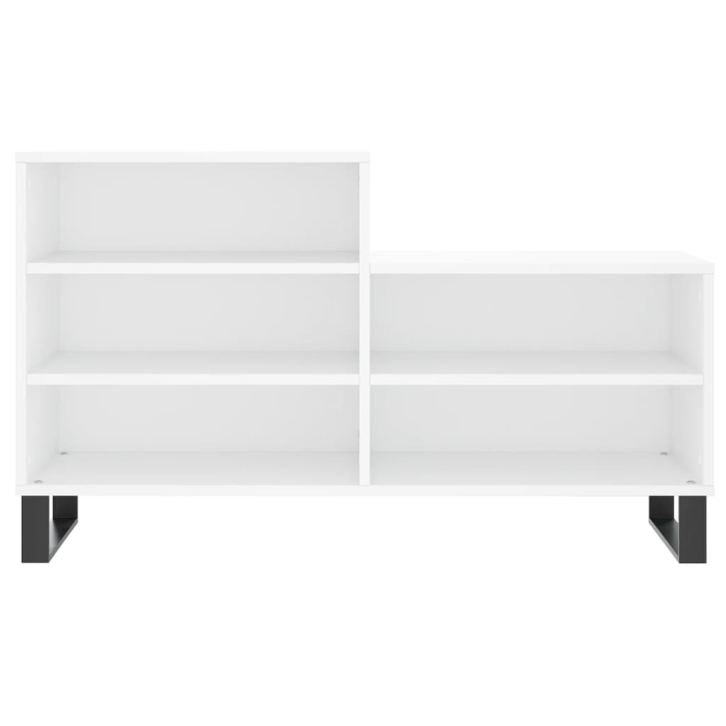 Armoire à chaussures Blanc 102x36x60 cm Bois d'ingénierie - XIOS