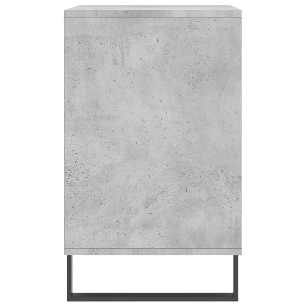 Armoire à chaussures Gris béton 102x36x60 cm Bois d'ingénierie - XIOS