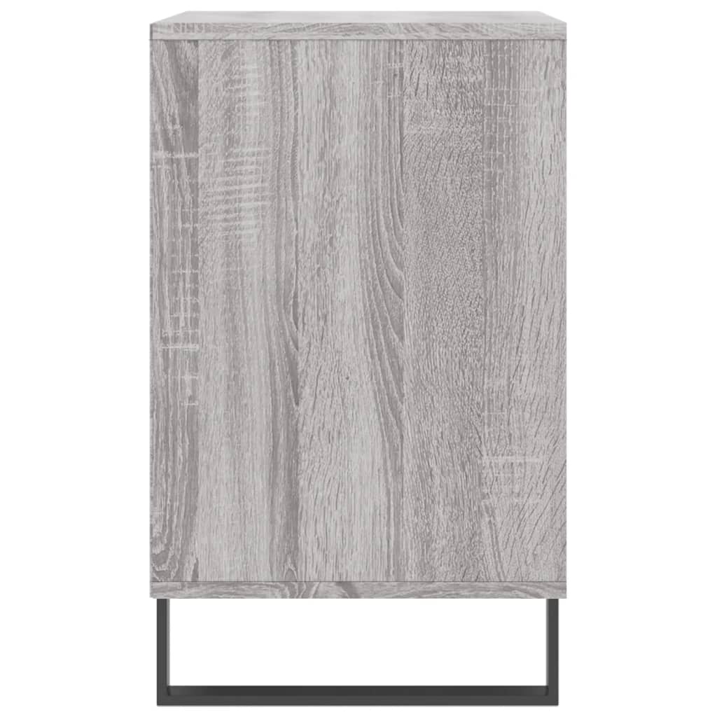Armoire à chaussures Sonoma gris 102x36x60 cm Bois d'ingénierie - XIOS