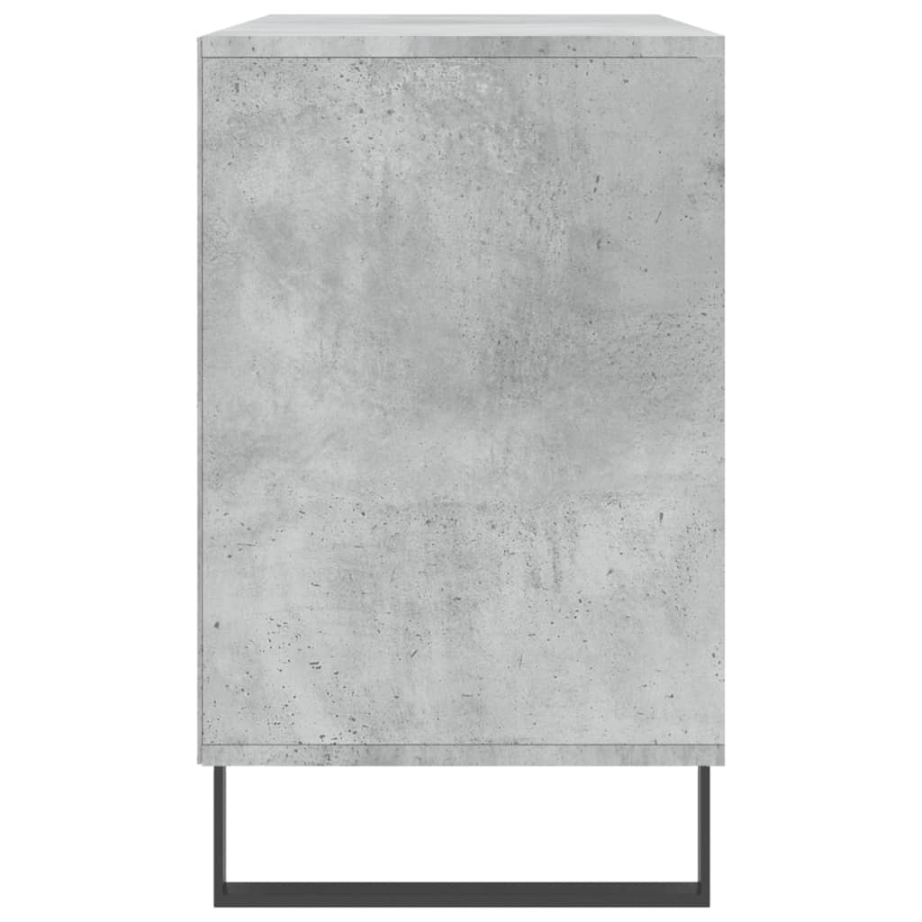 Armoire à chaussures Gris béton 102x36x60 cm Bois d'ingénierie - XIOS