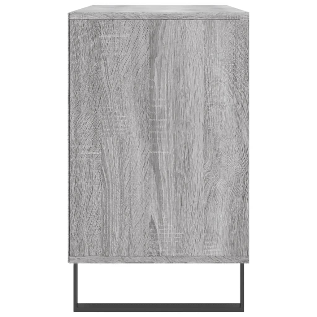 Armoire à chaussures Sonoma gris 102x36x60 cm Bois d'ingénierie - XIOS