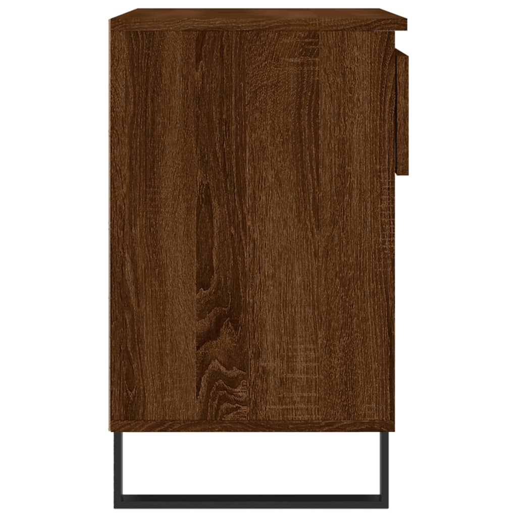 Armoire à chaussures Chêne marron 70x36x60 cm Bois d'ingénierie - XIOS