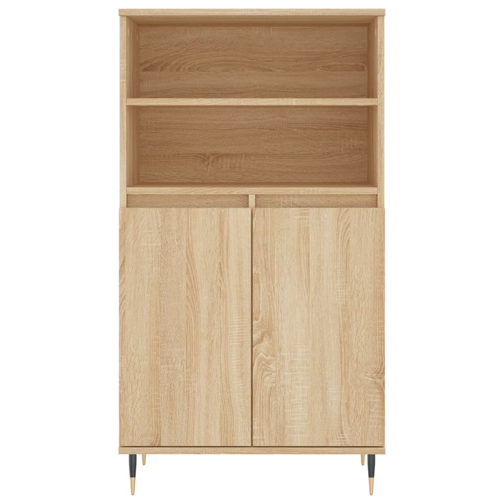 Buffet haut Chêne sonoma 60x36x110 cm Bois d'ingénierie - XIOS