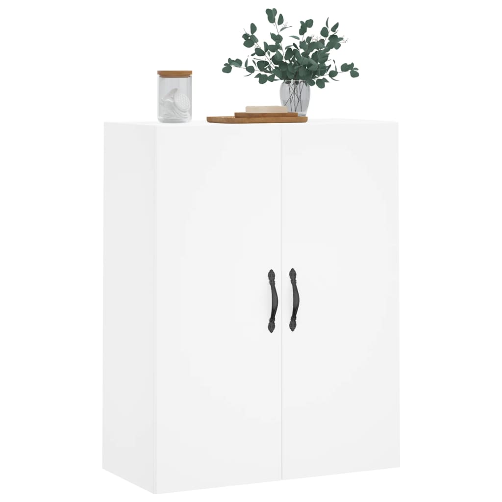 Armoire murale blanc 69,5x34x90 cm bois d'ingénierie - XIOS