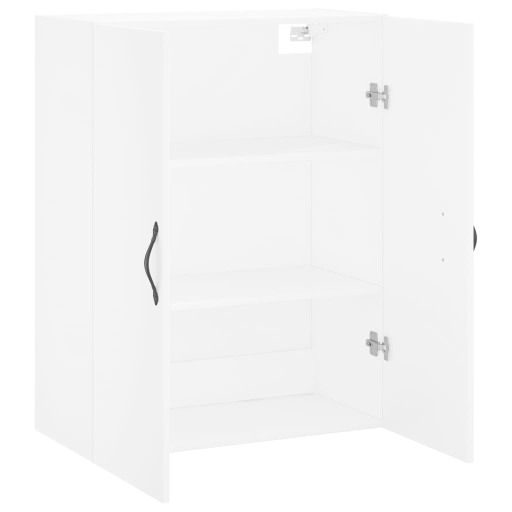 Armoire murale blanc 69,5x34x90 cm bois d'ingénierie - XIOS