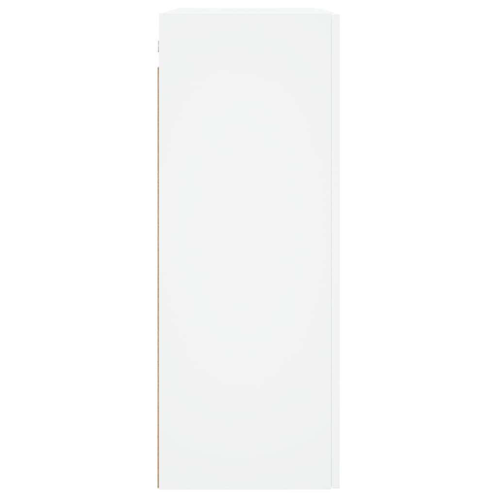 Armoire murale blanc 69,5x34x90 cm bois d'ingénierie - XIOS