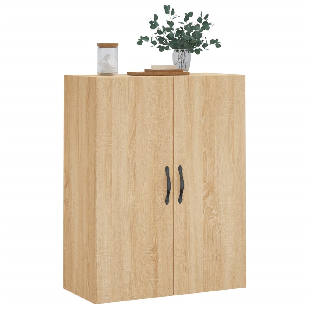 Armoire murale chêne sonoma 69,5x34x90 cm bois d'ingénierie - XIOS