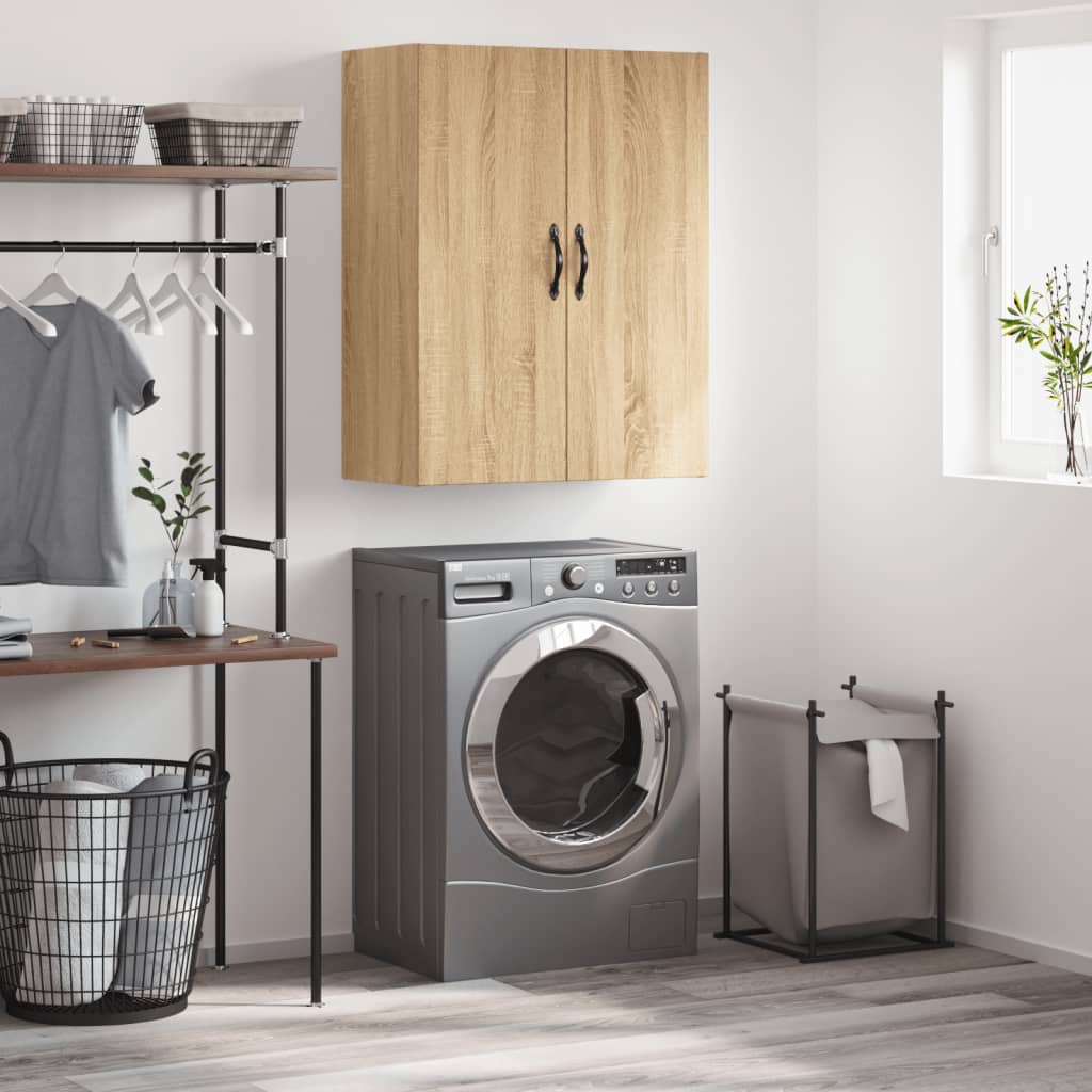 Armoire murale chêne sonoma 69,5x34x90 cm bois d'ingénierie - XIOS