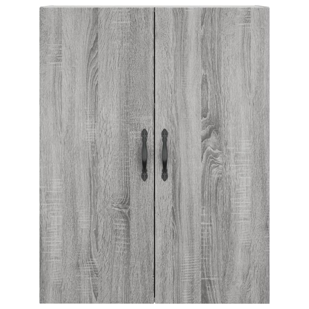 Armoire murale sonoma gris 69,5x34x90 cm bois d'ingénierie - XIOS