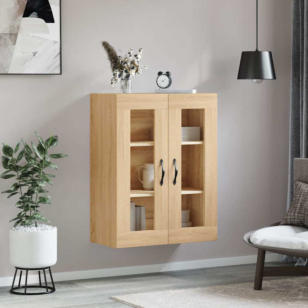 Armoire murale chêne sonoma 69,5x34x90 cm bois d'ingénierie - XIOS