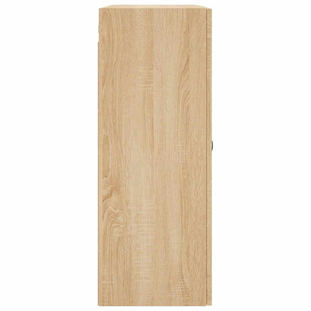 Armoire murale chêne sonoma 69,5x34x90 cm bois d'ingénierie - XIOS