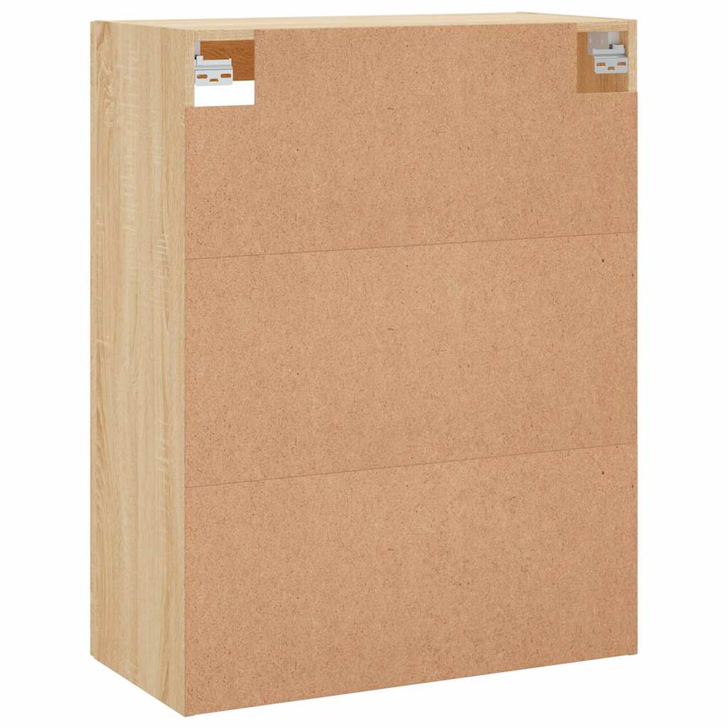 Armoire murale chêne sonoma 69,5x34x90 cm bois d'ingénierie - XIOS