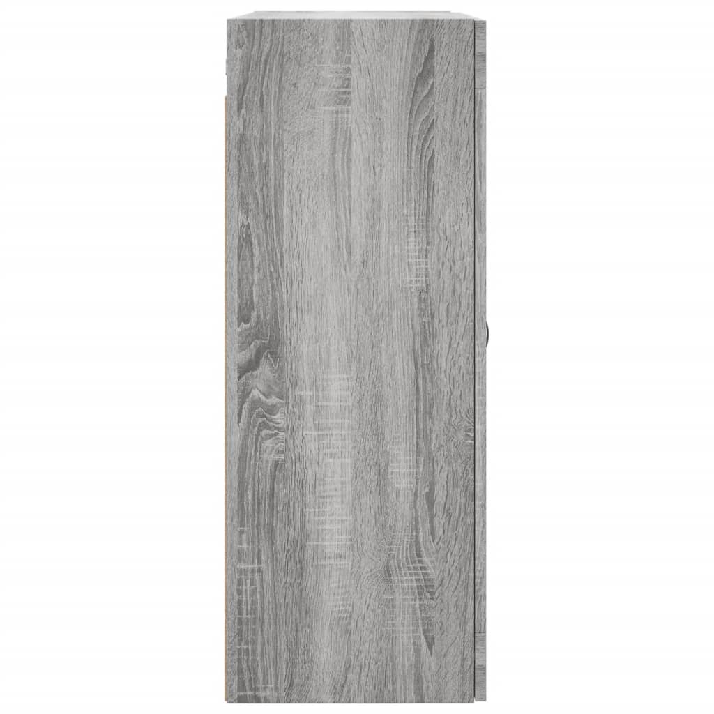 Armoire murale sonoma gris 69,5x34x90 cm bois d'ingénierie - XIOS
