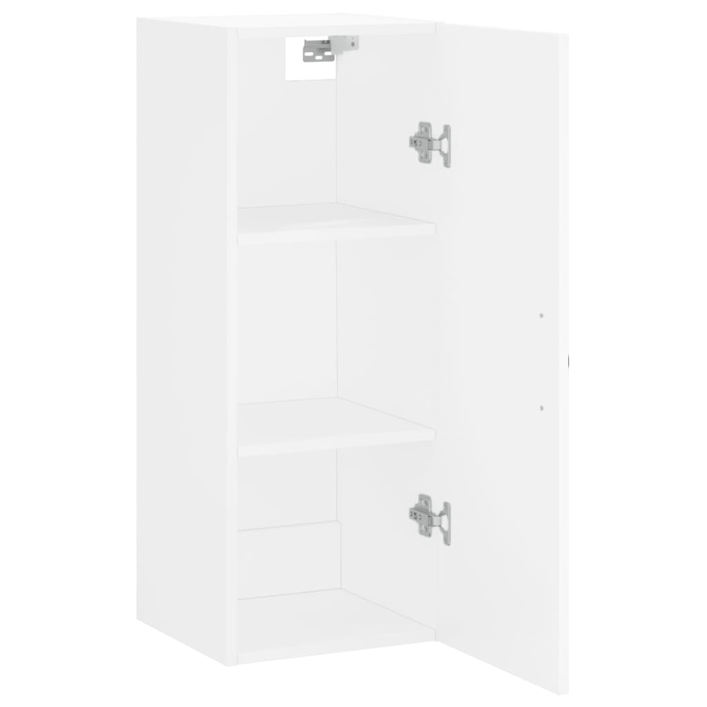 Armoire murale blanc 34,5x34x90 cm bois d'ingénierie - XIOS