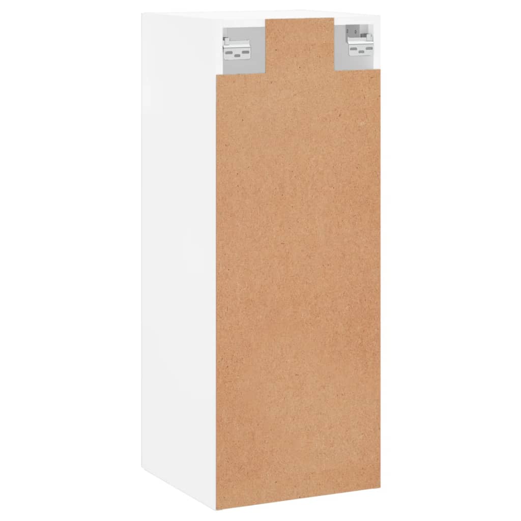 Armoire murale blanc 34,5x34x90 cm bois d'ingénierie - XIOS