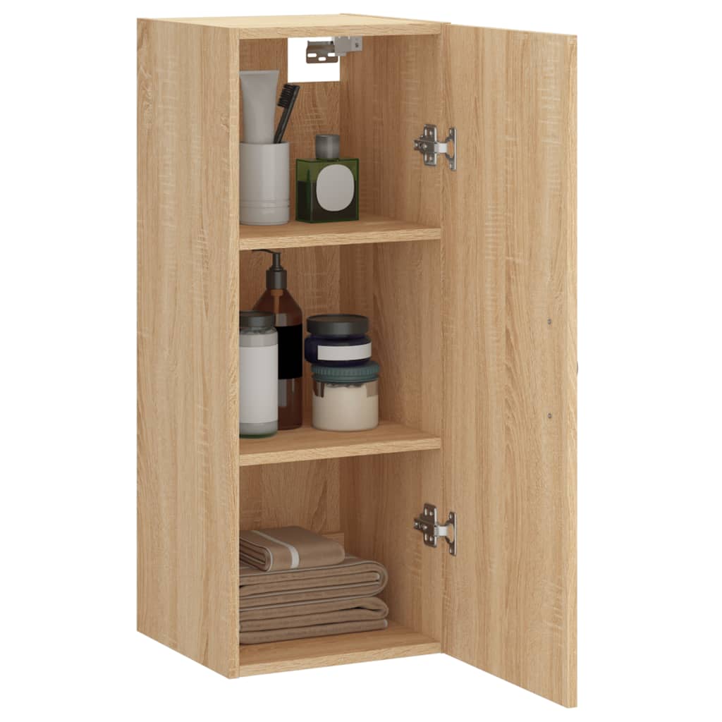 Armoire murale chêne sonoma 34,5x34x90 cm bois d'ingénierie - XIOS