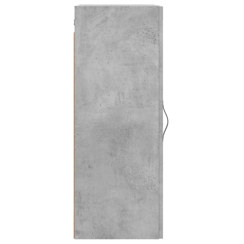 Armoire murale gris béton 34,5x34x90 cm bois d'ingénierie - XIOS