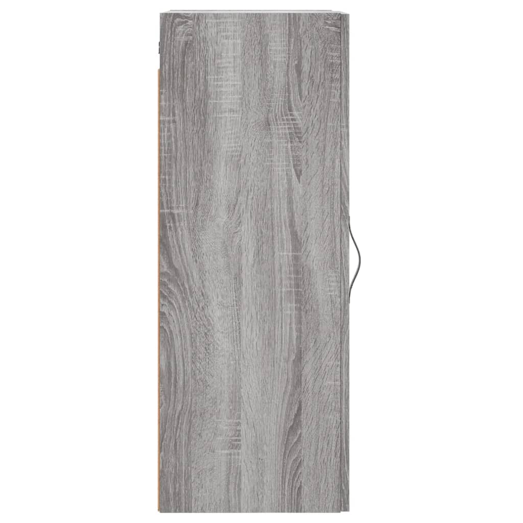 Armoire murale sonoma gris 34,5x34x90 cm bois d'ingénierie - XIOS