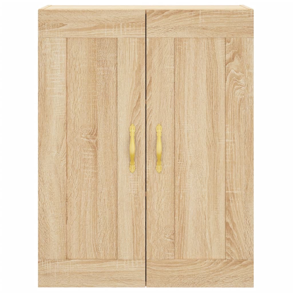 Armoire murale chêne sonoma 69,5x34x90 cm bois d'ingénierie - XIOS