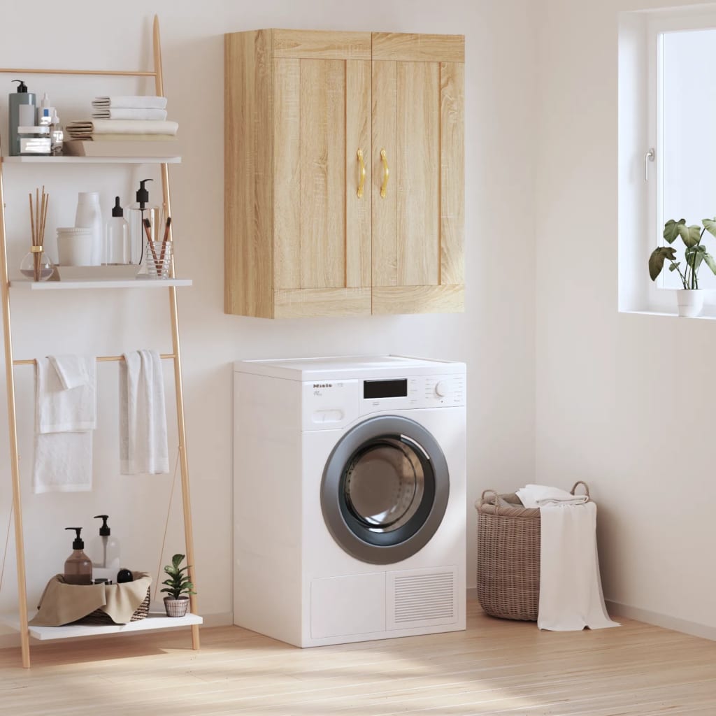 Armoire murale chêne sonoma 69,5x34x90 cm bois d'ingénierie - XIOS