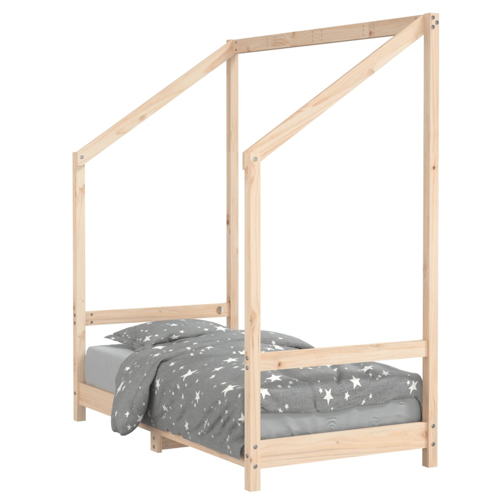 Cadre de lit pour enfant 70x140 cm bois de pin massif - XIOS