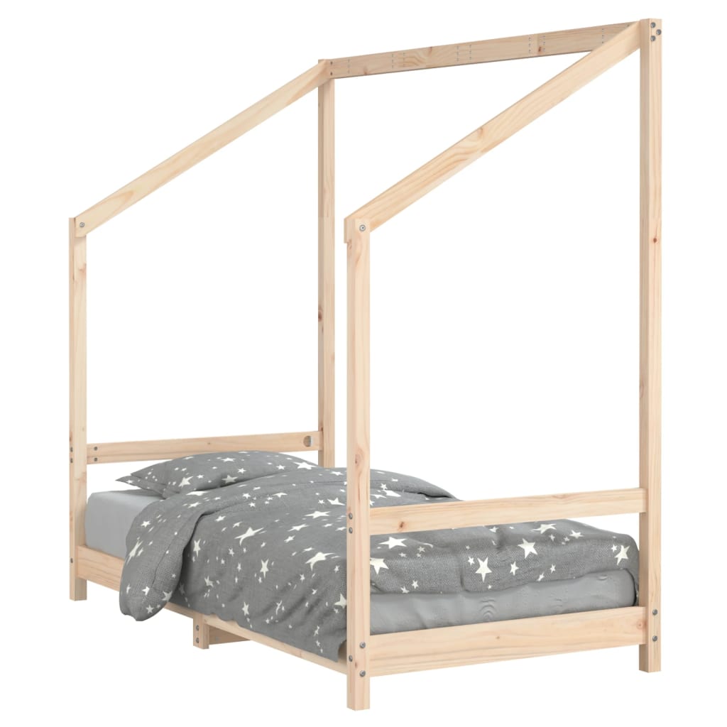 Cadre de lit pour enfant 80x160 cm bois de pin massif - XIOS