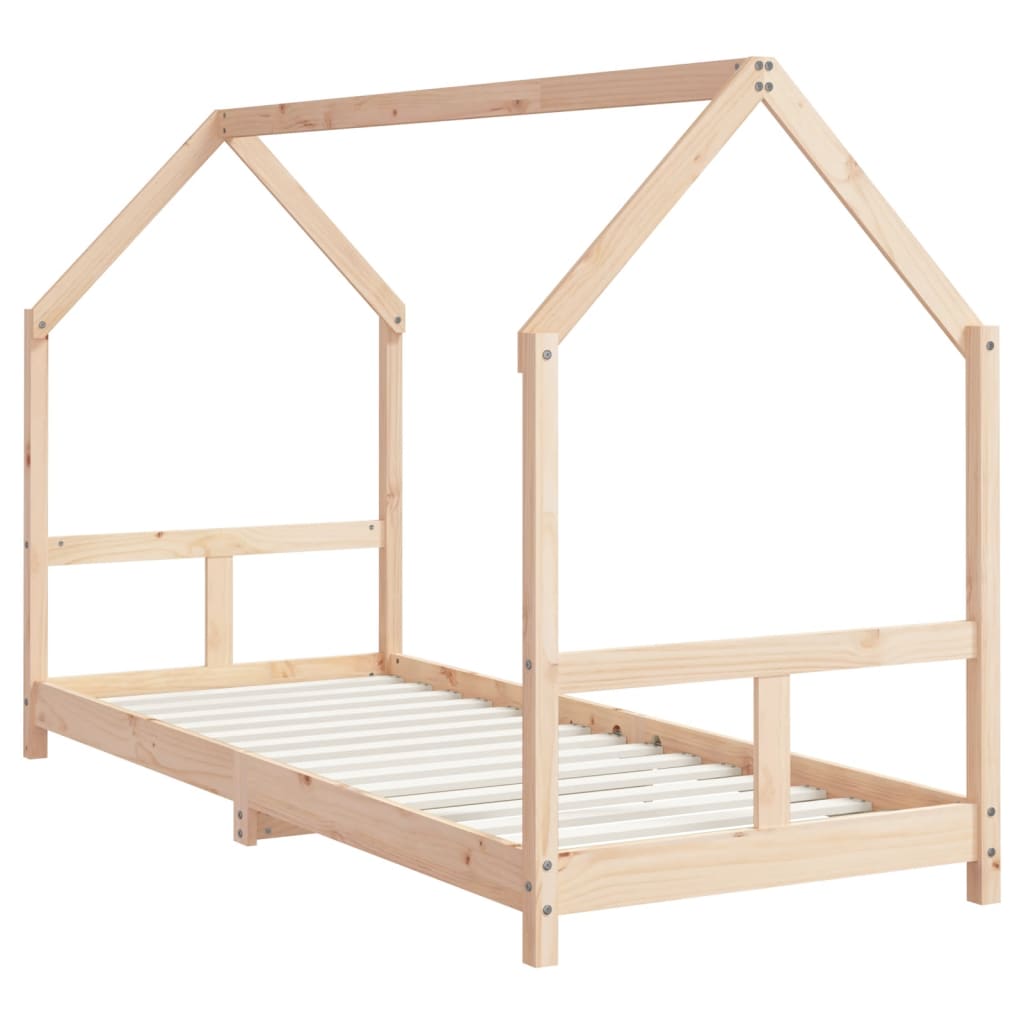 Cadre de lit pour enfants 80x200 cm bois de pin massif - XIOS
