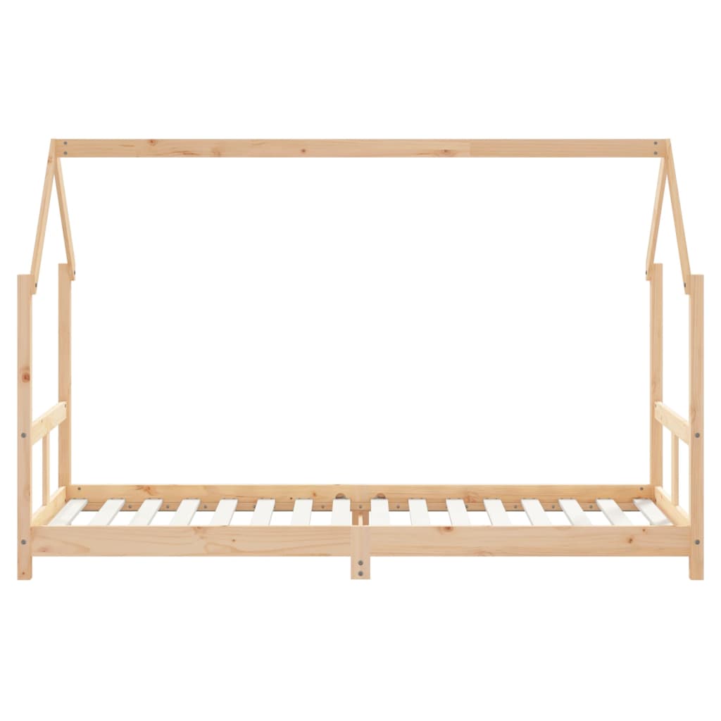 Cadre de lit pour enfants 80x200 cm bois de pin massif - XIOS