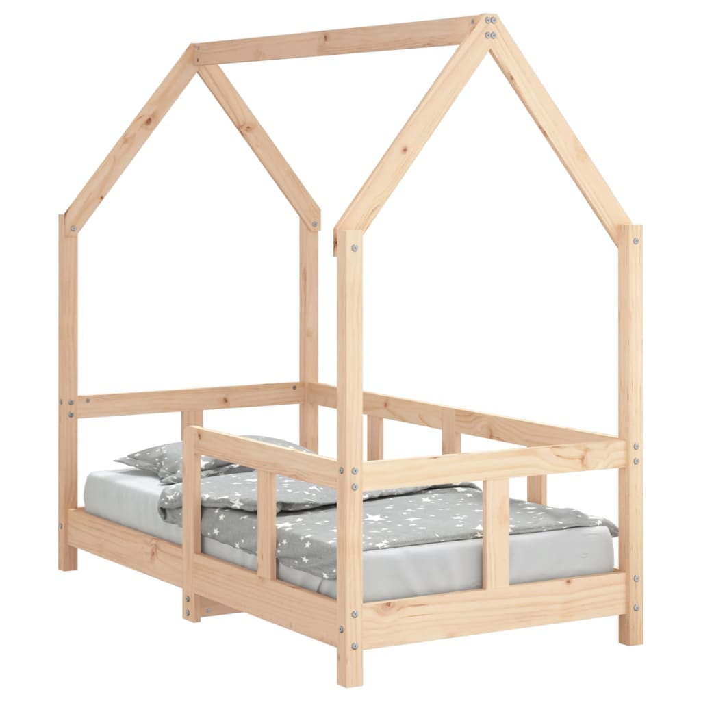 Cadre de lit pour enfant 70x140 cm bois de pin massif - XIOS