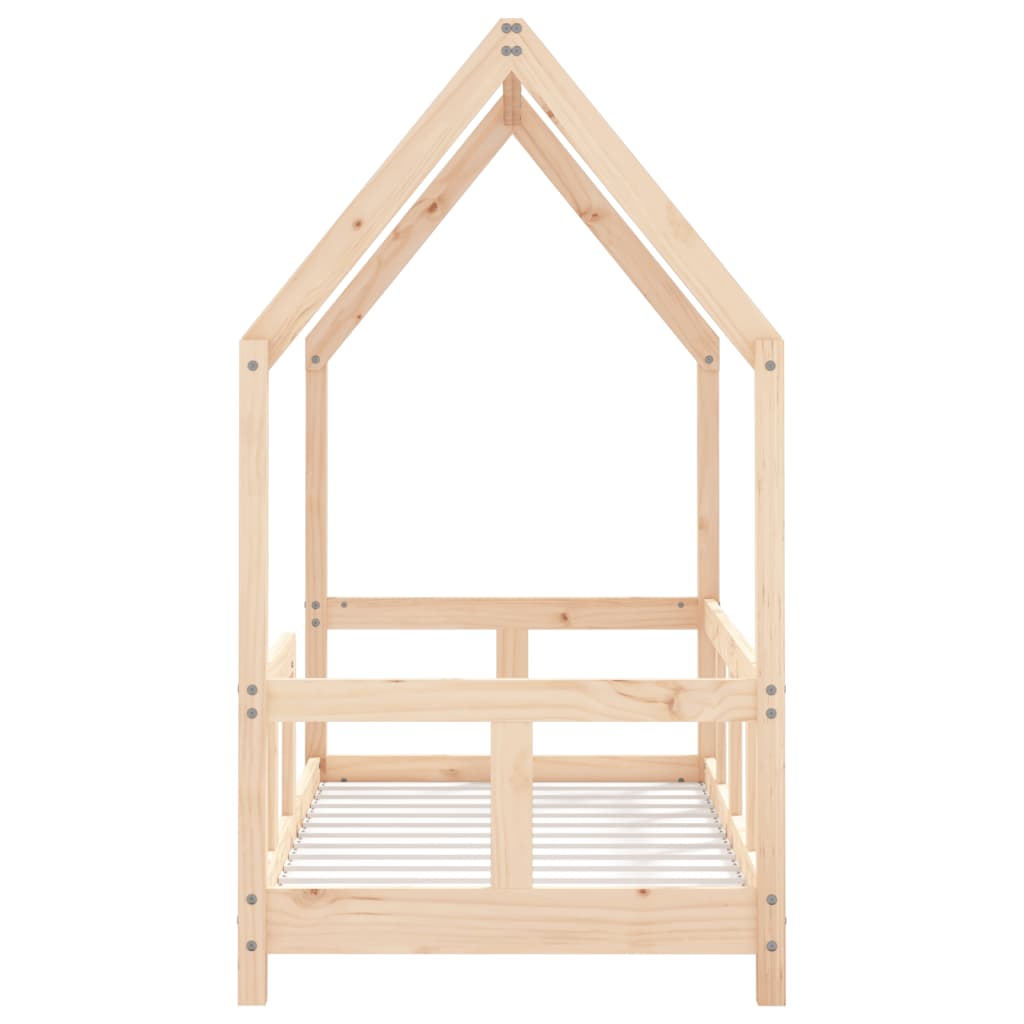 Cadre de lit pour enfant 70x140 cm bois de pin massif - XIOS