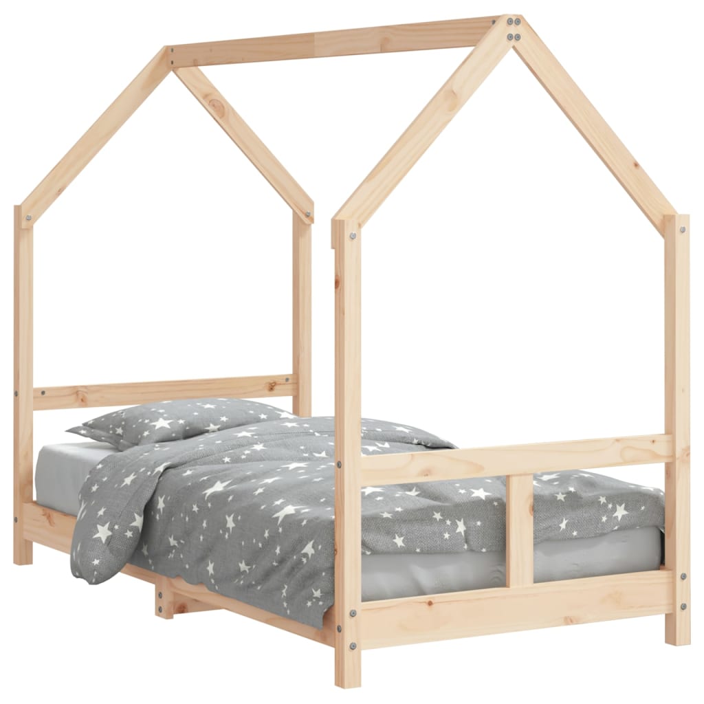 Cadre de lit pour enfant 80x160 cm bois de pin massif - XIOS