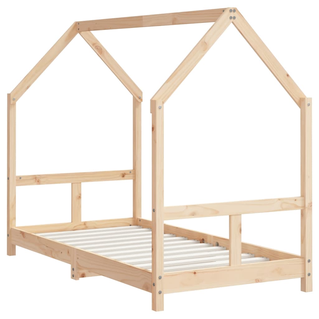 Cadre de lit pour enfant 80x160 cm bois de pin massif - XIOS