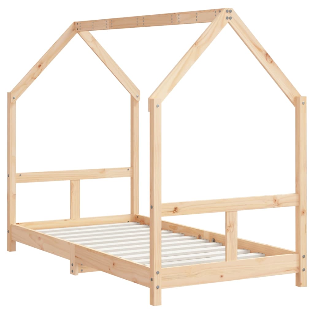 Cadre de lit pour enfant 80x160 cm bois de pin massif - XIOS