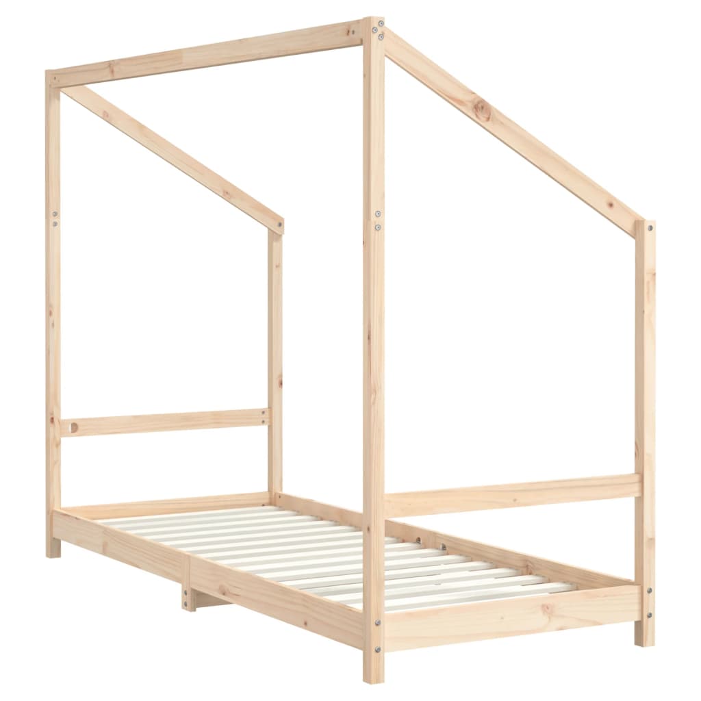Cadre de lit pour enfants 2x(80x200) cm bois de pin massif - XIOS
