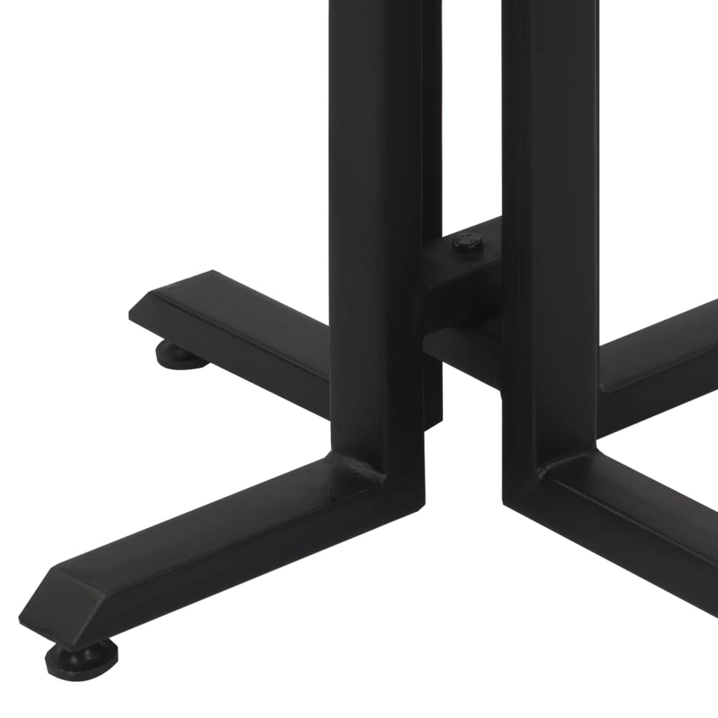 Table basse 55x55x40 cm teck de récupération massif - XIOS