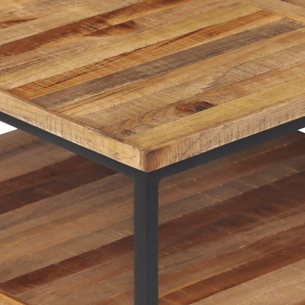 Table basse 90x50x39 cm teck de récupération massif - XIOS
