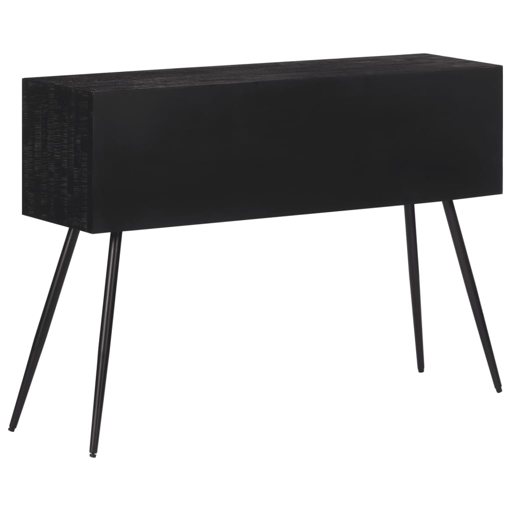 Table console avec tiroirs 116x30x76 cm teck massif récupéré - XIOS