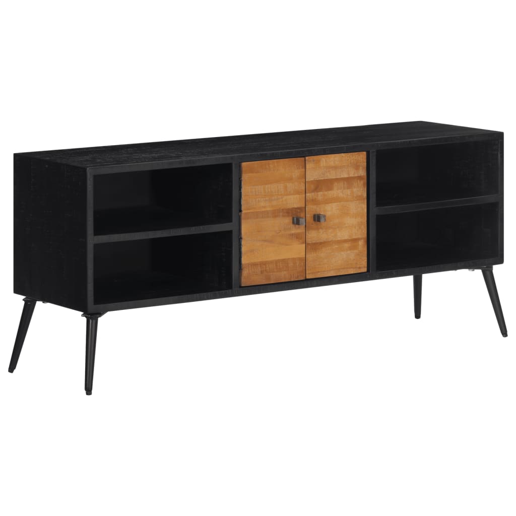 Meuble TV 112x31x45 cm teck massif récupéré - XIOS