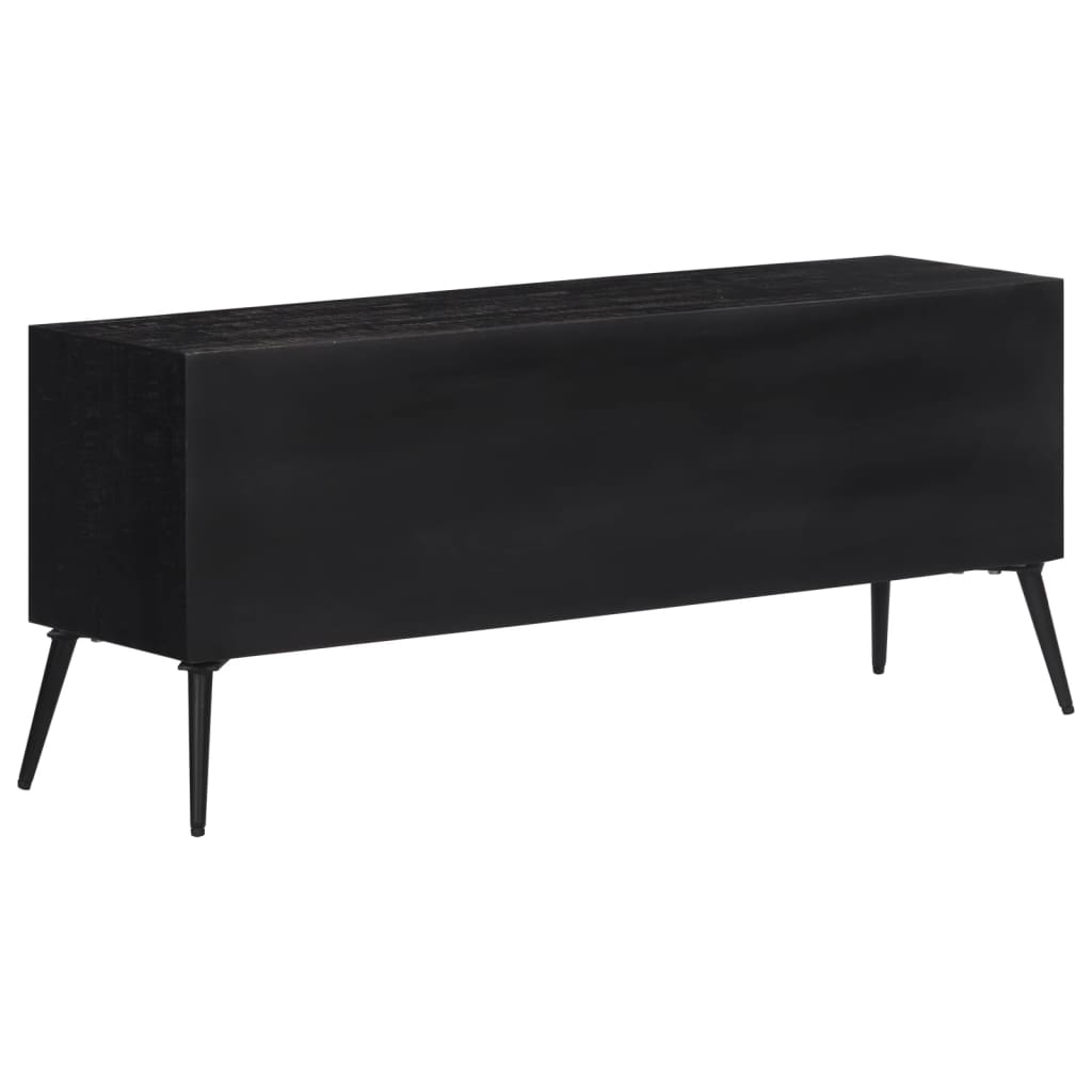 Meuble TV 112x31x45 cm teck massif récupéré - XIOS